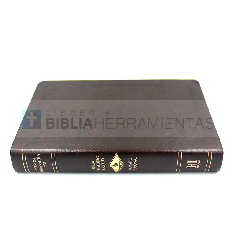 Biblia de estudio Scofield RVR1960 Símil piel Librería Biblia