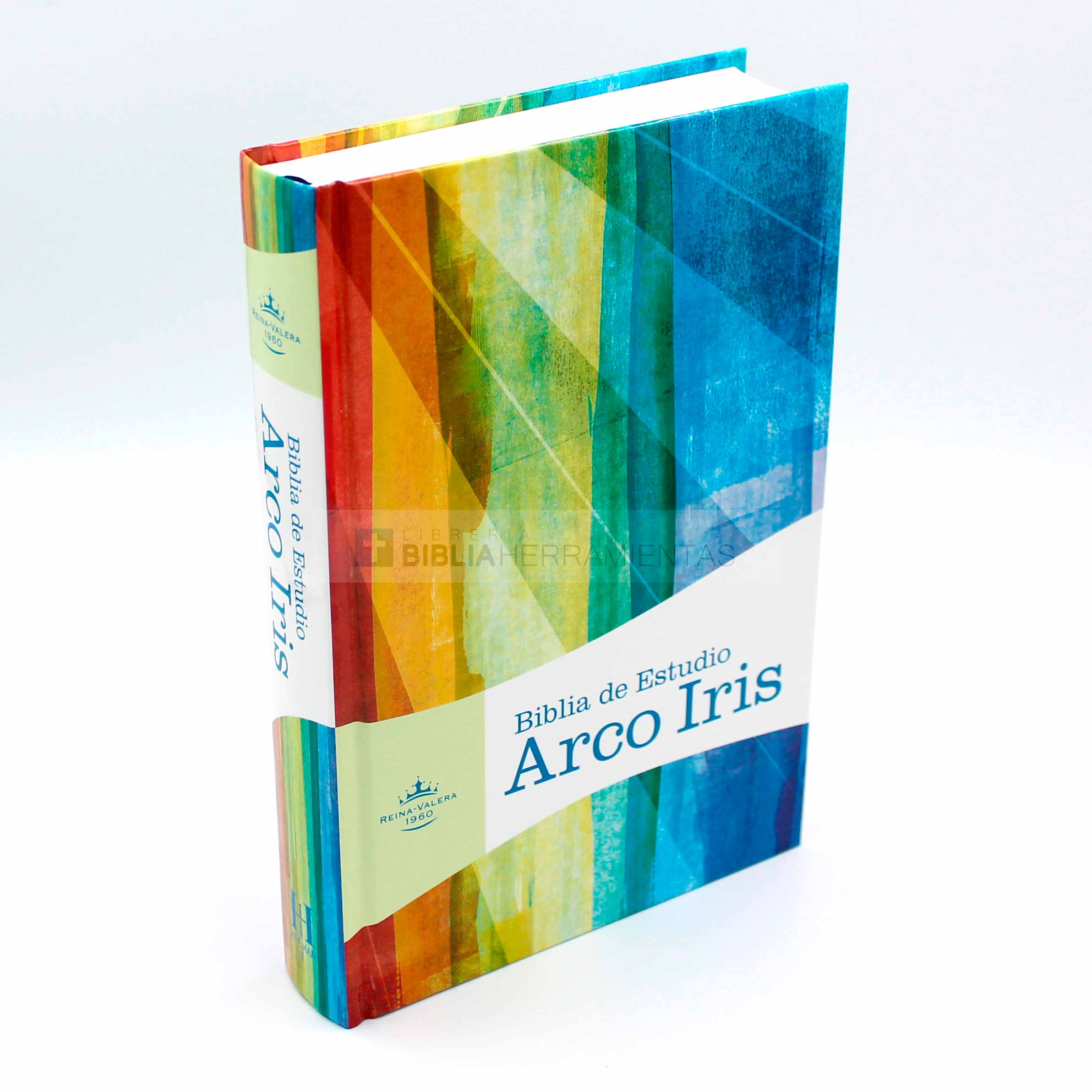 Biblia De Estudio Arcoiris Con Indice Rvr1960 Pasta Dura Libreria Biblia Herramientas