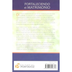 Alternative view of Libro Fortaleciendo el matrimonio