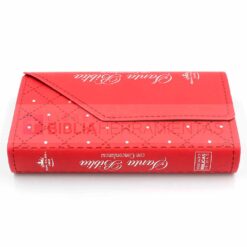 Biblia cartera mujer roja con imán RVR1960 (7898521818159) - Vista canto 2