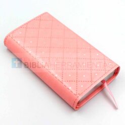 Biblia cartera mujer rosa con broche RVR1960 (7898521818142) - Perspectiva 3