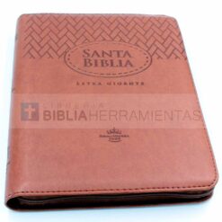 Biblia letra gigante café RVR1960