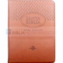 Biblia letra gigante café RVR1960