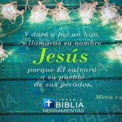 Pack 1 de 25 versículos para redes sociales con logotipo BHL - versículo 24