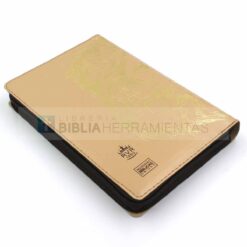 Biblia Rey de reyes Crema - perspectiva reverso 2