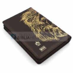 Biblia Rey de reyes café - perspectiva reverso