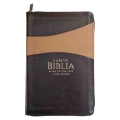 Biblia Rv1960 Manual 12 Pts Imit Piel Cierre Col. Bitono