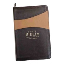 Alternative view of Biblia Rv1960 Manual 12 Pts Imit Piel Cierre Col. Bitono