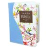 Santa Biblia Renovación Azul Bolsillo Canto Pintado