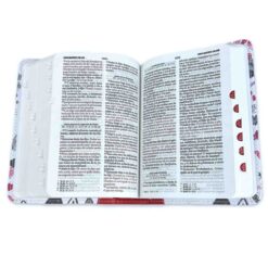 Alternative view of Biblia Rvr1960 De Bolsillo Símil Piel Rojo Con Índice