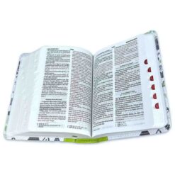 Alternative view of Biblia Rvr1960 De Bolsillo Símil Piel Verde Con Índice
